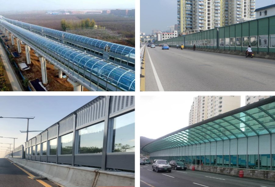 公路隔音屏PC板 公路隔音屏PC板