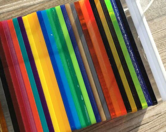 亞克力板色卡45個(gè)都有什么顏色？